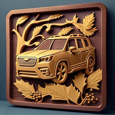 3D модель Subaru Forester (STL)